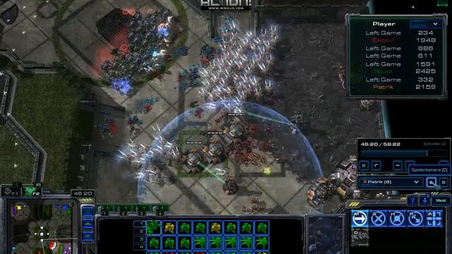 StarCraft 2 Marine Arena Gold Plays (2/2) смотреть онлайн