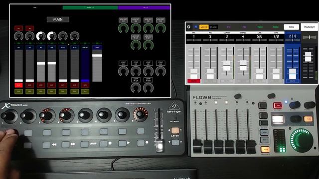 Behringer FLOW 8 and X-TOUCH MINI - Control Your Console Via MIDI - Controla tu Consola Via MIDI смотреть онлайн