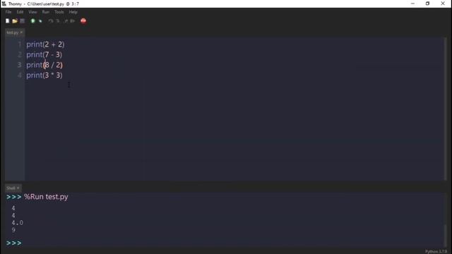 Mathematical Operations in Python (Python Tutorial) смотреть онлайн