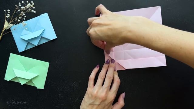 Origami Envelope with Heart | Original and Stylish Envelope Idea | Easy Tutorial смотреть онлайн