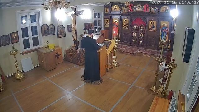 Молебен о здравии болящих. Среда. 18.11.2020 год. смотреть онлайн