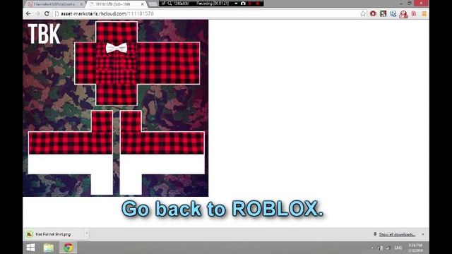 How To Make Free Shirts and Pants on ROBLOX! [PATCHED] смотреть онлайн
