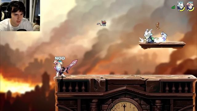 Pro Player Pretends To Be A NOOB in Brawlhalla смотреть онлайн