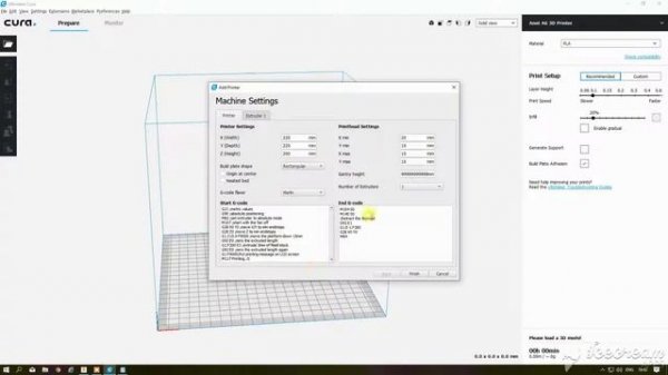 GCODE FOR AN ANET A6 3D PRINTER | PC energy