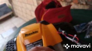 Повреждение амартизатора верхнего редуктора на Триммере Mächtz MGB 28 15 S.