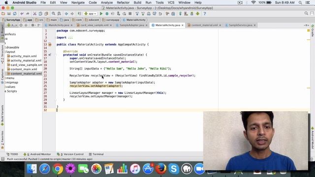 Using Layout Manager with Recycler View to arrange Views смотреть онлайн