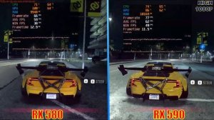 RX 580 vs RX 590 | Gaming Benchmark  | 1080P |