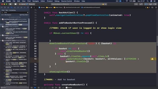 iOS 13 tutorial, build online shop with Swift 5 and firebase 86 of 120 смотреть онлайн
