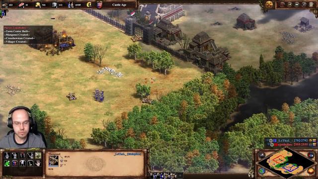 AOE 2 Gameplay - Ethiopians Vs Mayans - Practice смотреть онлайн