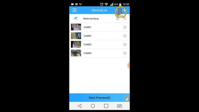 Xmeye di Android смотреть онлайн