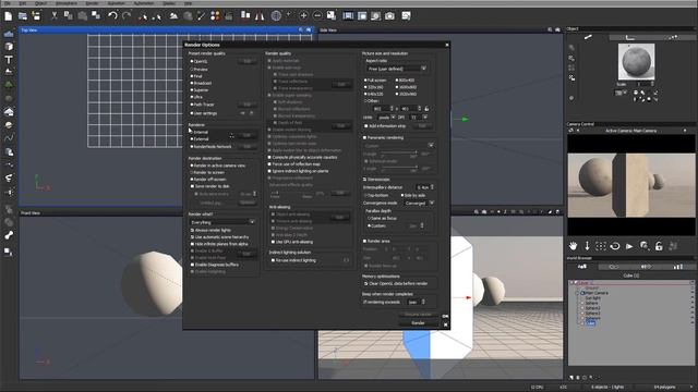 Vue tutorials. How to make stereoscopic 360 and VR in Vue. Part 2 -stereoscopic properties overview смотреть онлайн