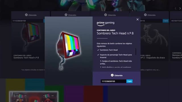 NUEVO PROMOCODE Prime Gaming DE SOMBRERO TV PARA ROBLOX !! Y MAS!!? смотреть онлайн