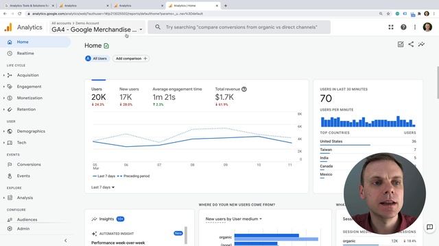 Google Analytics Tutorial – Step-By-Step Course смотреть онлайн