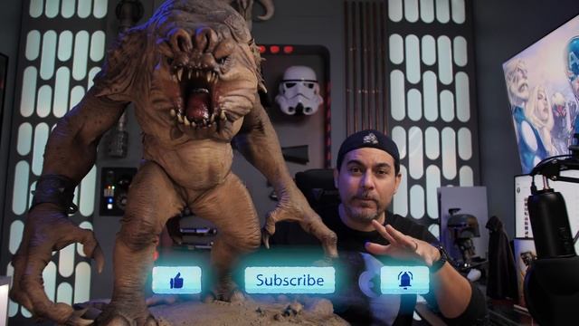 The Largest Rancor Statue For Your Star Wars Man Cave! Sideshow Unboxing! смотреть онлайн
