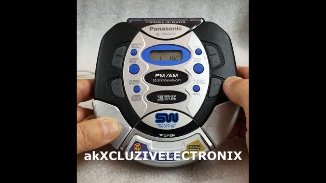 Panasonic SL SW660V Portable CD Player смотреть онлайн