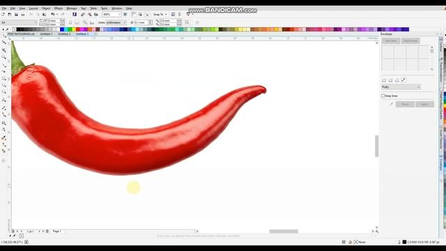 Photo Manipulation - Typography 3D Effect In Coreldraw Tutorial #arex_id  #coreldraw #viralvideo