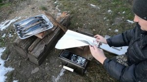 Коптильня с гидрозатвором  Коптим скумбрию