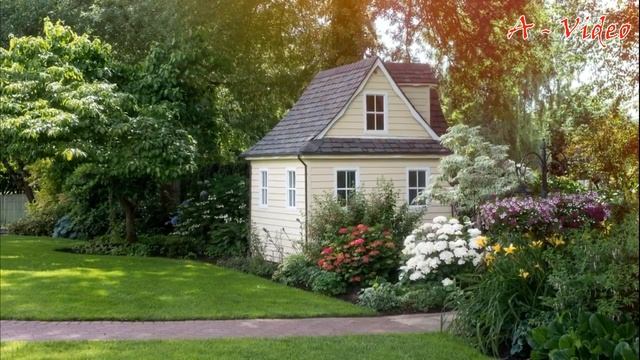 Ландшафтный дизайн сада Примеры благоустройства / Original examples of garden decoration смотреть онлайн