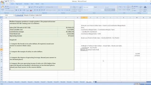 Medina Company produces a single product. The projected income statement for the смотреть онлайн
