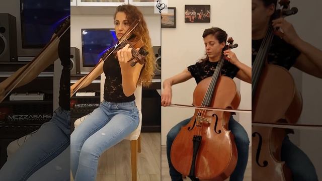 Drama Duo - W. A. Mozart Duetto n°2 k. 487 for Violin & Cello in G Major смотреть онлайн