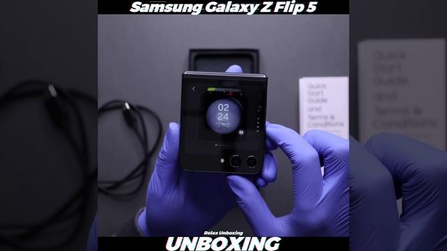 Samsung Galaxy Z Flip5 5G | Relax Unboxing | смотреть онлайн