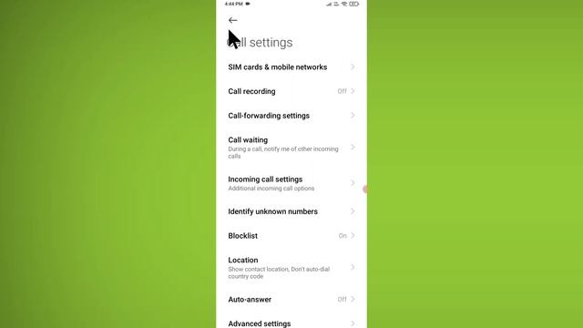 Redmi || Calls Settings in Mi Mobile Xiaomi Phone смотреть онлайн