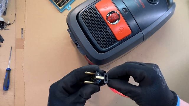 PHILIPS FC9086/01 AnimalCare Vacuum Cleaner - Repair Of Power Cable