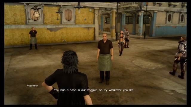 FINAL FANTASY XV Bug - Market without textures смотреть онлайн