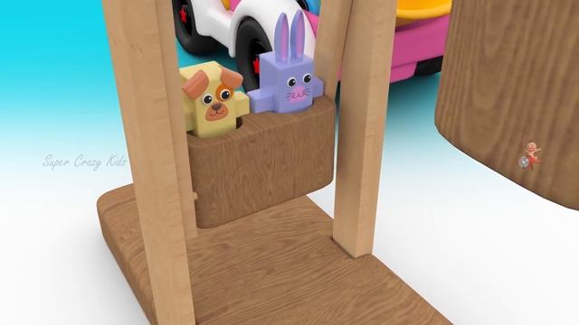 Alphabets & Colors for Children to Learn with Baby Draw ABC on Board 3D Kids Toddler Educational смотреть онлайн
