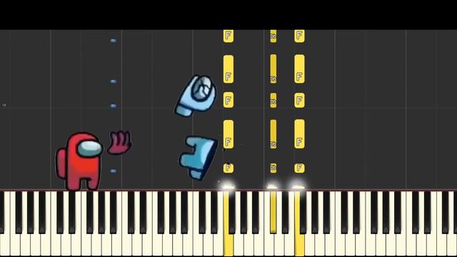 Among Us - Theme Song - Piano Remix смотреть онлайн