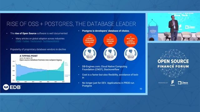 Why are people choosing Postgres? | Open Source Finance Forum смотреть онлайн