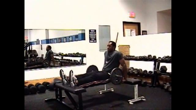 Weighted Bench Dips For Bigger Arms & Chest