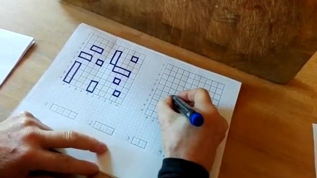 Frau Dellen erklärt das Spiel Schiffe versenken. смотреть онлайн