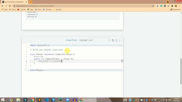 HackerRank Java Comparator problem solution in Java | Java problems solutions | Programmingoneonone смотреть онлайн