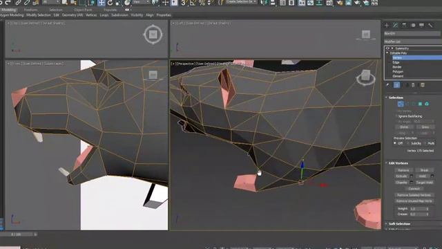 Моделирование в 3DsMax злая крыса часть 2 смотреть онлайн