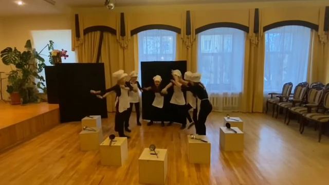 «Поварята» номер в исполнении участников Детского музыкального театра «Начало» смотреть онлайн