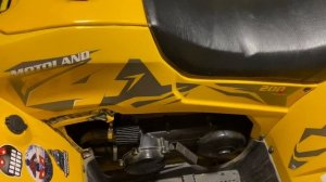 Установка шноркеля на квадроцикл!