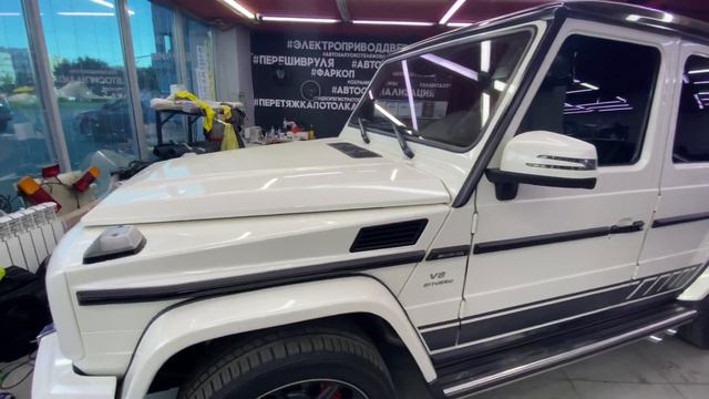 Установка автозапуска на Mercedes G-463 2016 г.в. смотреть онлайн