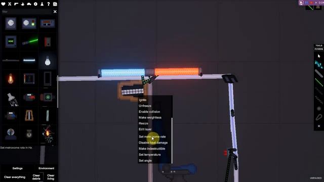 Как сделать проблесковые маячки в People Playground