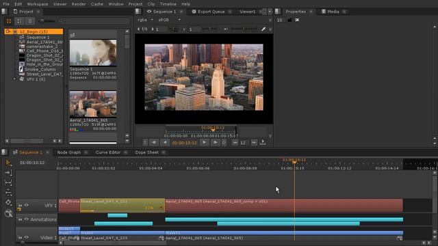 Nuke Studio | Sequence View And Rendering A Comp смотреть онлайн