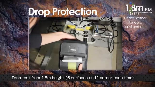 BROTHER RuggedJet RJ-4030, RJ-4040 мобильные принтеры для печати документов и наклеек смотреть онлайн
