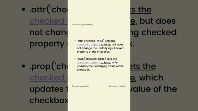 jQuery "attr checked" is not working properly смотреть онлайн