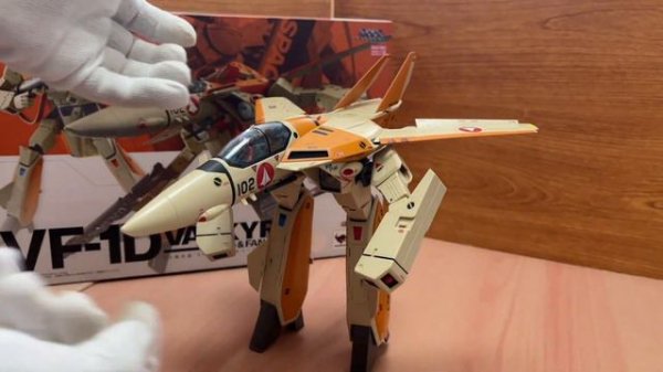UNBOXING DX CHOGOKIN VF-1D VALKYRIE & FAN RACER MACROSS ROBOTECH | JAPAN GEEK