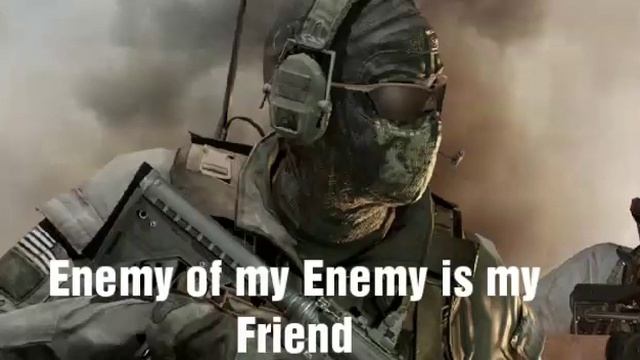 Enemy of my enemy is my friend- call of duty MW2 soundtrack смотреть онлайн