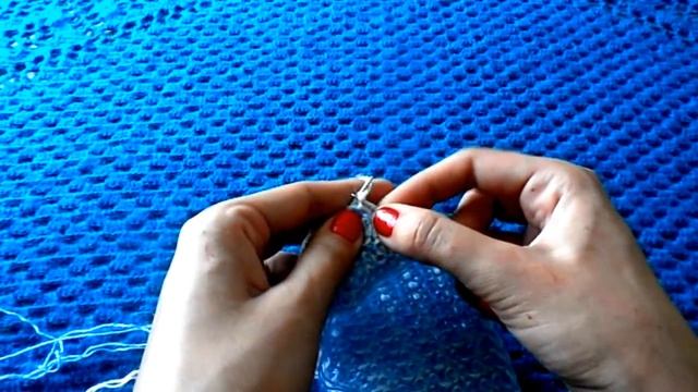 Варежки спицами