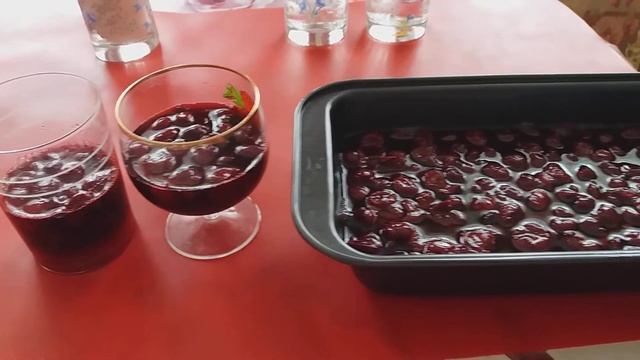 Сливочно-вишневый десерт/Видео №373 смотреть онлайн