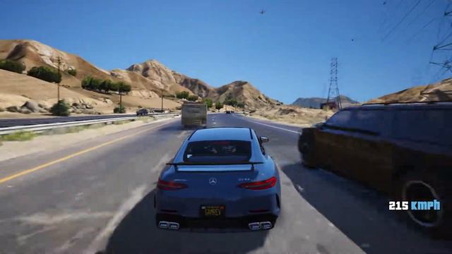 MERSEDES AMG GT S63 700HP - GTA 5 DRIVE смотреть онлайн