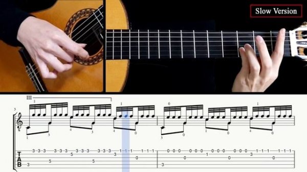 Recuerdos de la Alhambra - Guitar Lesson + TAB
