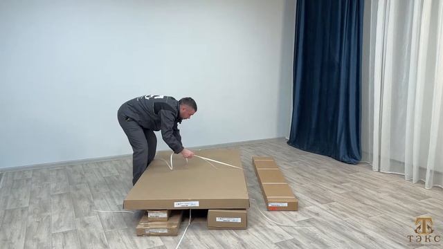 Интерьерная кровать РИО с ортопедом на опорах смотреть онлайн