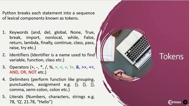 Tokens in Python смотреть онлайн